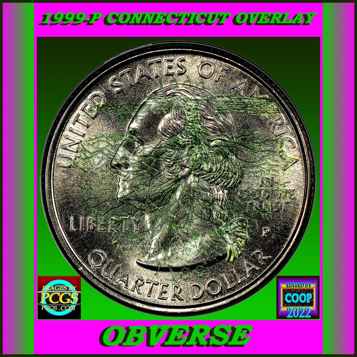 1999-P-Connecticut--Quarter-Looks-To-Be-A-DDR.