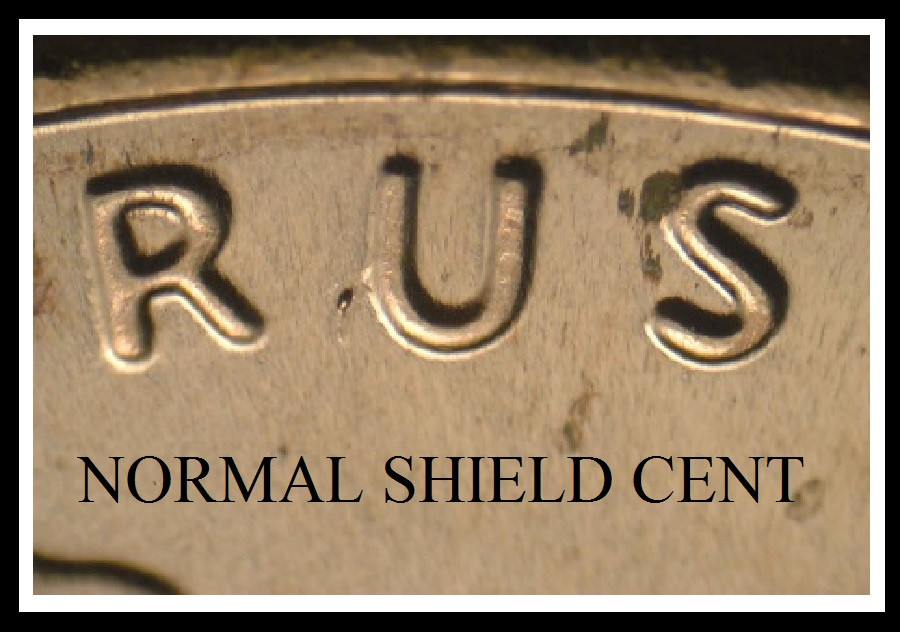 Obverse-Shields-Cents.-Single-Squeeze-Die-Cents.-What-To-Look-For-On-These?
