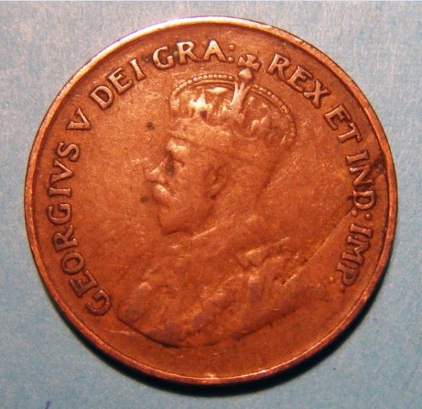 1920-King-George-1-Cent----Error-Or-Not-?