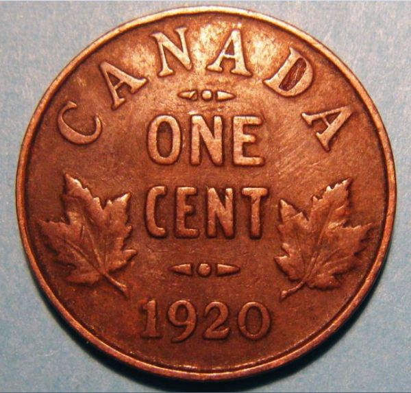 1920-King-George-1-Cent----Error-Or-Not-?