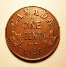 1929--1-Cent----Die-Filled-Error-?---Comments-Please