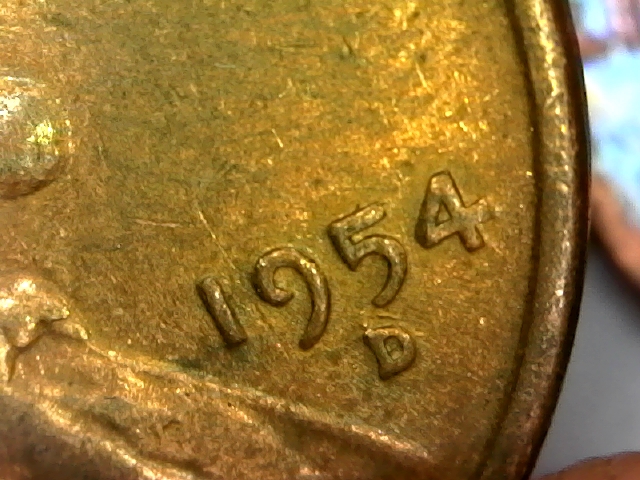Lincoln-Cents:-2-Mintmark-Variety,-And-One-Doubled-Die