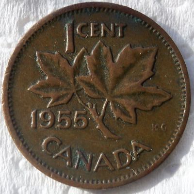 1955-Canadian-Cent