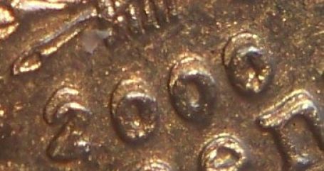 2000---5-Cents-Tripled-With-Die-Crack