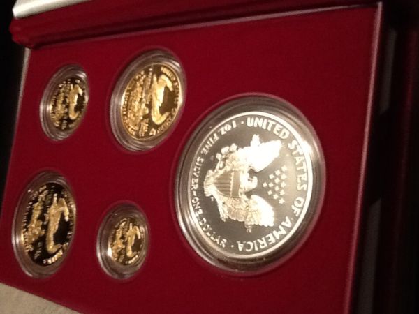 1995-W-American-Eagle-10th-Ann.-5-Coin-Set-Found!