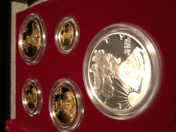 1995-W-American-Eagle-10th-Ann.-5-Coin-Set-Found!