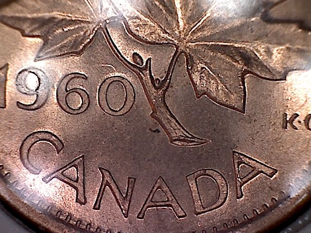 Canada-1-Cent-1960-Hanging-0