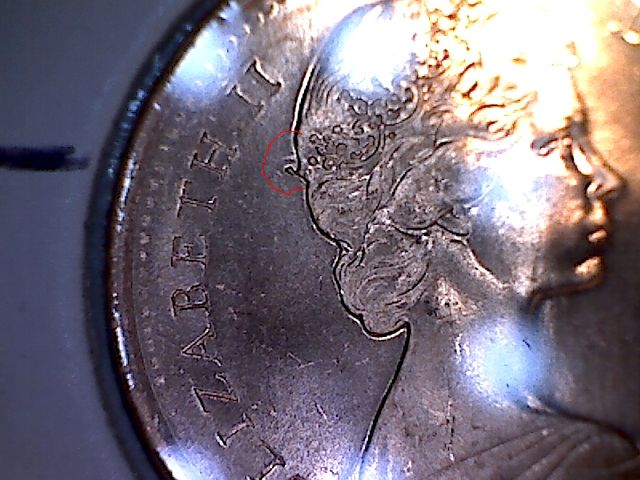 1967-Penny-,-Spike-Or-Extra-Bead