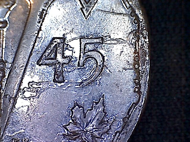 1945-Nickel-,-Mortar-Set-,-Die-Problems-Or-Chrome-Problems