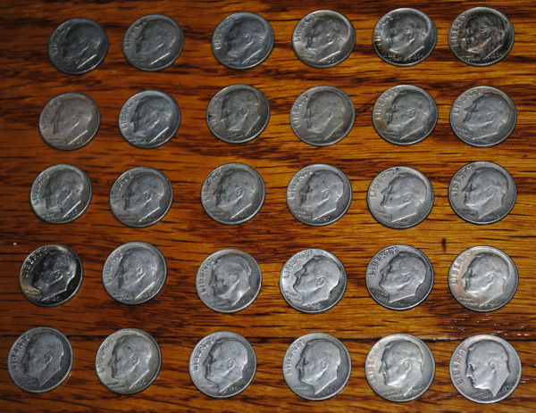 Dime-Roll-Searching
