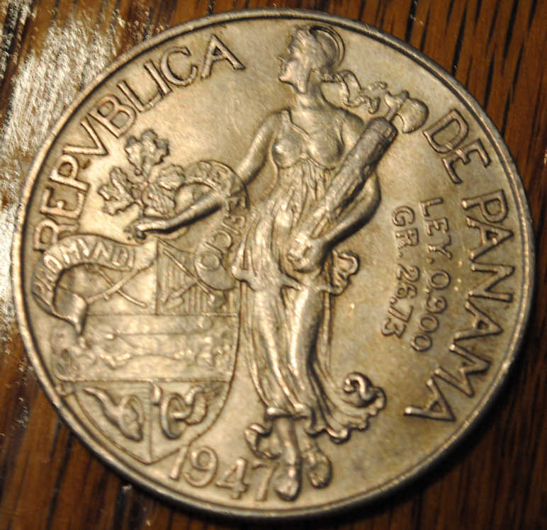 Panama-1-Balboa-1947-Opinions-Wanted