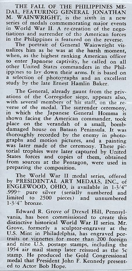 Presidential-Art-Medals-World-War-II-Medal-Series