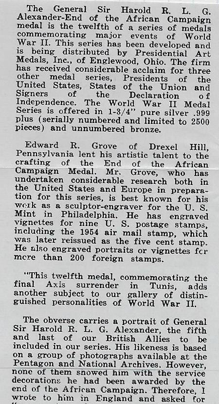 Presidential-Art-Medals-World-War-II-Medal-Series