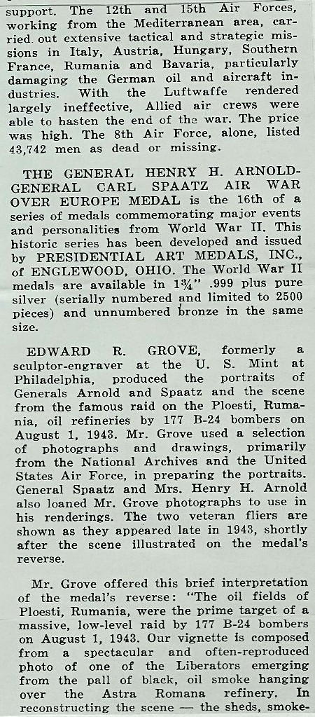 Presidential-Art-Medals-World-War-II-Medal-Series