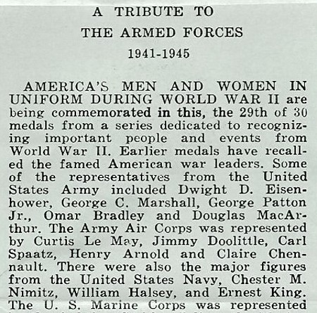 Presidential-Art-Medals-World-War-II-Medal-Series