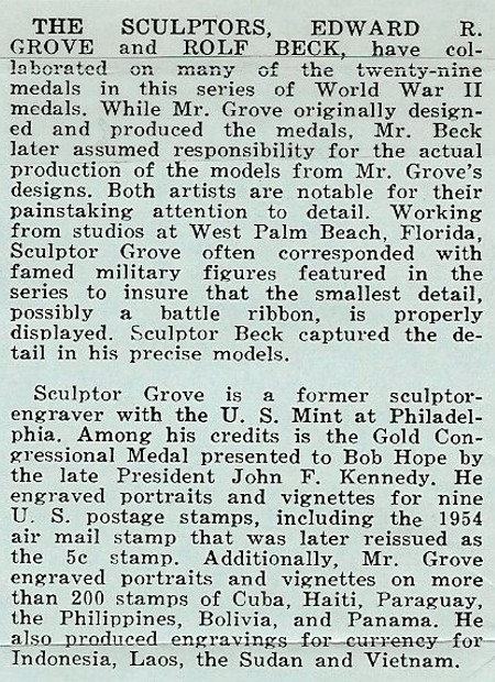 Presidential-Art-Medals-World-War-II-Medal-Series