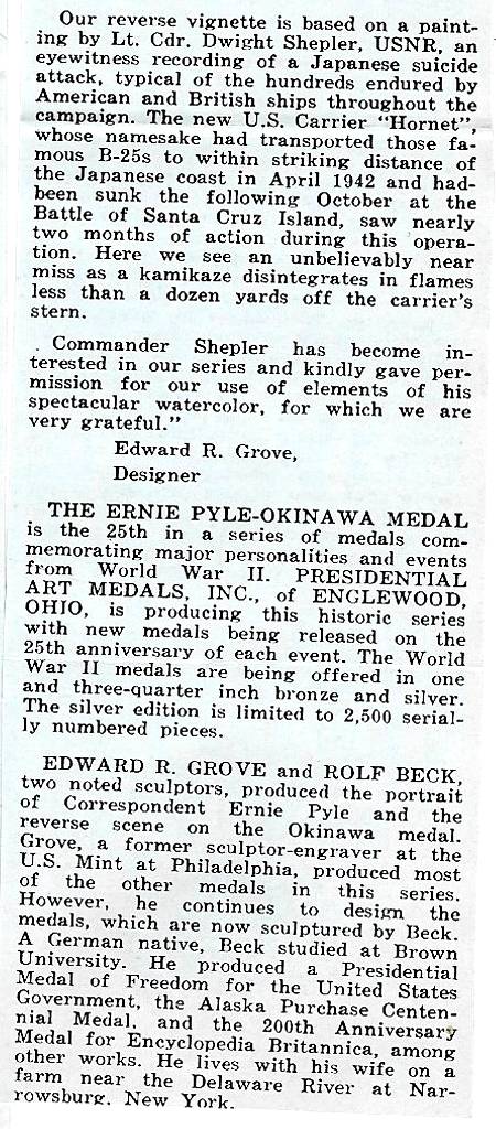 Presidential-Art-Medals-World-War-II-Medal-Series