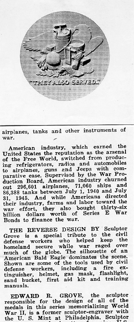 Presidential-Art-Medals-World-War-II-Medal-Series