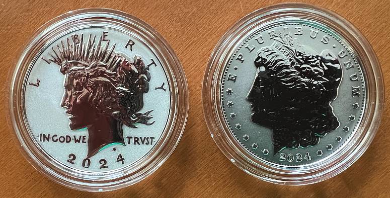 2024-Peace-And-Morgan-Dollars!