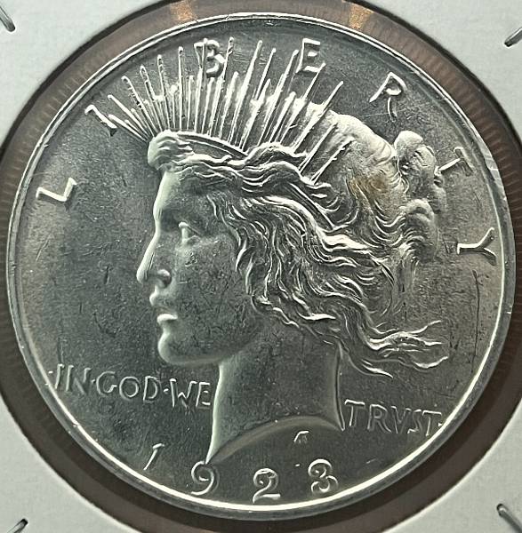 1923--Peace-Dollar-For-Grading