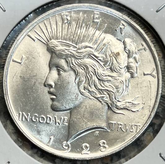 1923--Peace-Dollar-For-Grading
