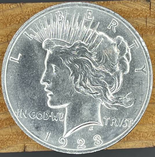 1923--Peace-Dollar-For-Grading