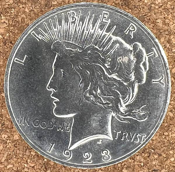 1923--Peace-Dollar-For-Grading