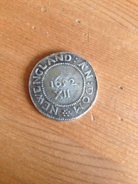 1652-Pine-Tree-Shilling?-|-Cast-Replica