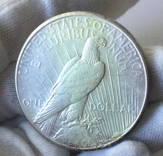 1924-S-Peace-Dollar---My-Guess-Is-Au...trying-To-Learn