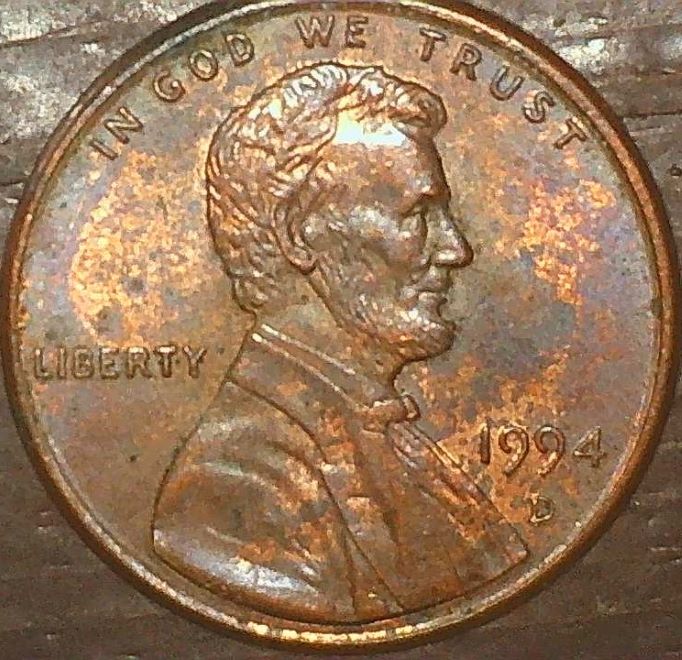 1994-D--Lincoln-Memorial-Penny