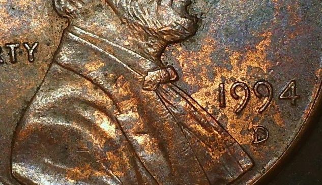 1994-D--Lincoln-Memorial-Penny