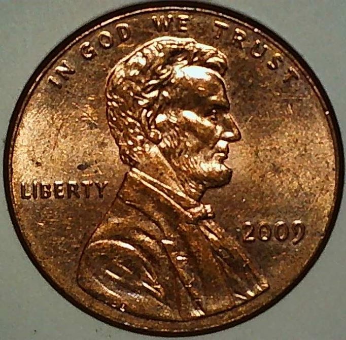 2009-Lincoln-Penny---Die-Chip