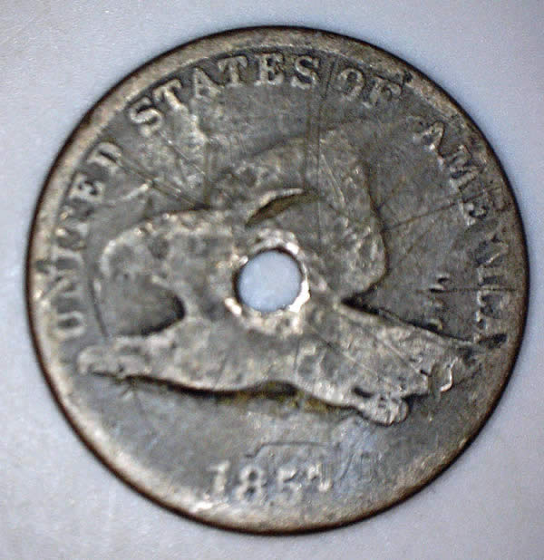1858-Flying-Eagle-Cent-That's-Been-Around-The-Block...
