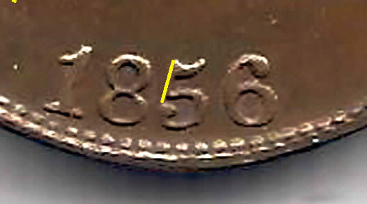 Identifying-Counterfeit-Vs.-Genuine-1856-Flying-Eagle-Cents.