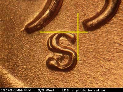 1954-S-Wheat-Back-Mint-Mark-S-Over-S