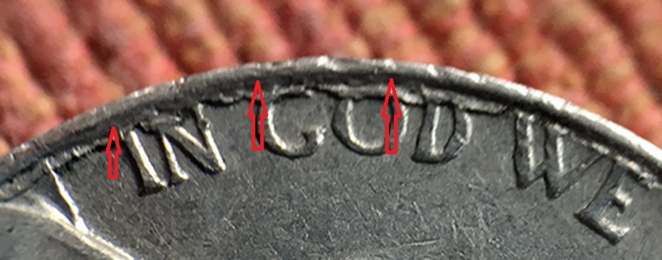 1964-D-Nickel-Metal-Buildup-Inner-Edge---PMD,-Lamination-Error?