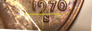 1970-S-Large-Date-LMC.-Two-Cents,-Two-Very-Different-Mintmarks