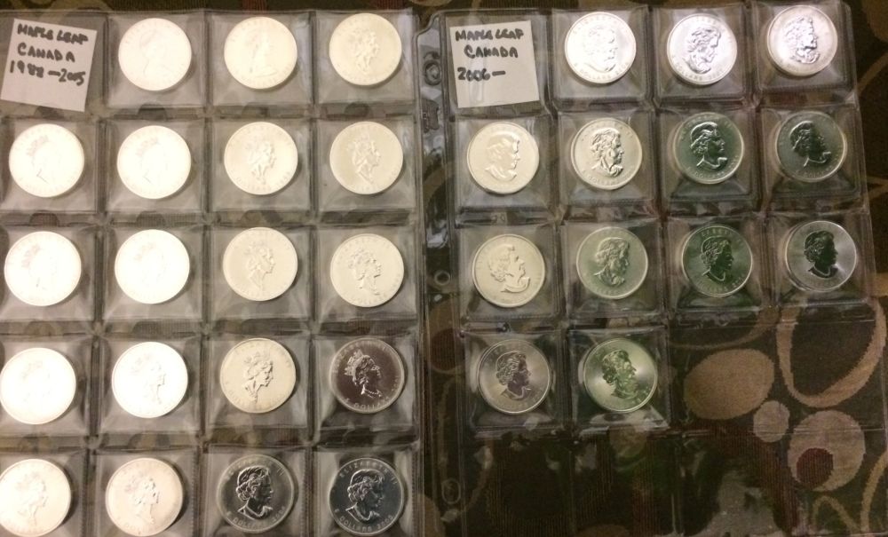 How-Many-Are-Collection-Canadian-Silver-Maple-Leaf-By-Date