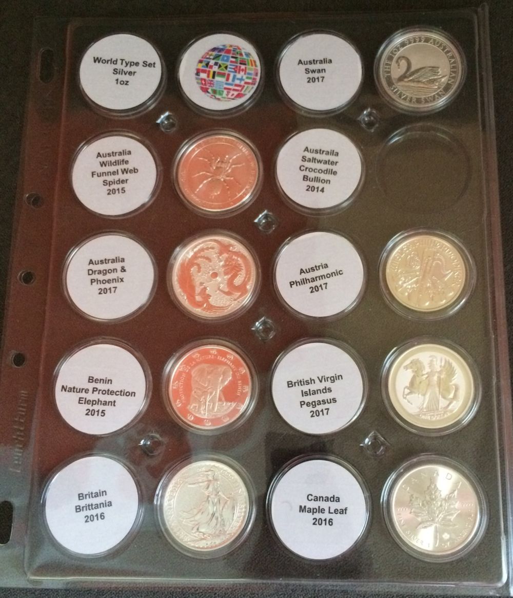 World-1-Oz-Silver-Bullion-Type-Set--CAPS-Versus-Encaps