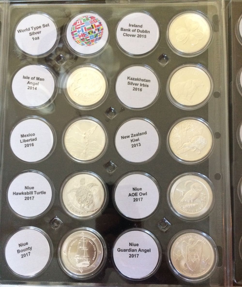 World-1-Oz-Silver-Bullion-Type-Set--CAPS-Versus-Encaps