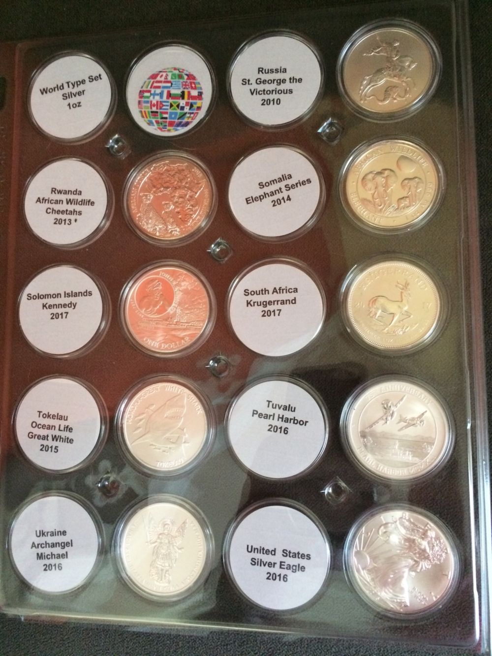 World-1-Oz-Silver-Bullion-Type-Set--CAPS-Versus-Encaps