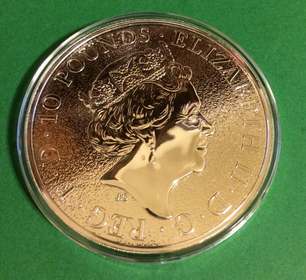 UK-Queen's-Beasts-10-Ounce-Bullion-Coin-Is-Coming