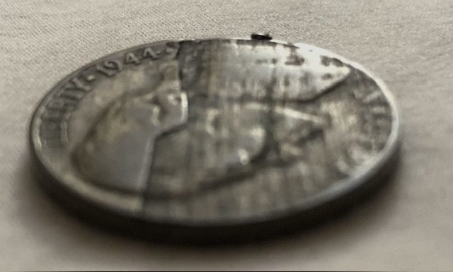 1944-P-Nickel-�-Or-What's-Left-Of-It-After-Lamination-Drama
