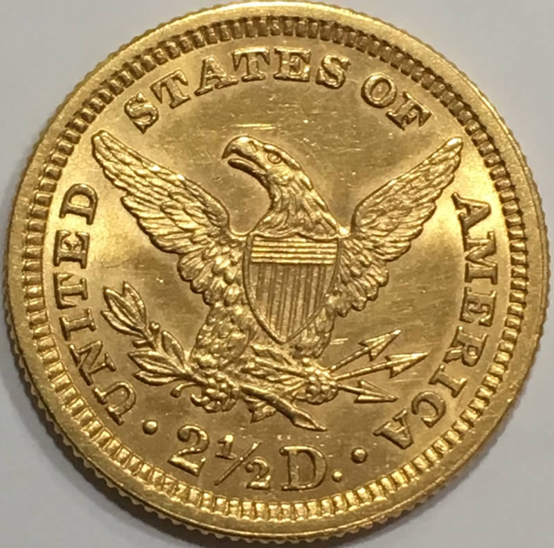 1879-Liberty-Head-$2.50-Gold-For-Grading