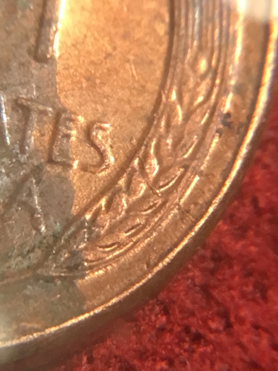 1958-Wheat-With-Interesting-Toning-And-Die-Cracks