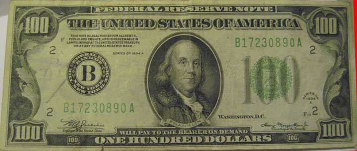 1934-$100,-What's-It-Worth?