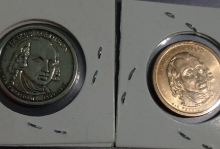 Why-Is-One-Of-My-Presidential-Gold-Dollars-Silver