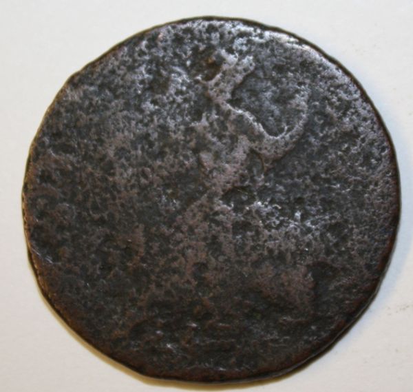 Two-Unknown-Coins/Medallions?-|-Halfpenny-And-Replica-Mite
