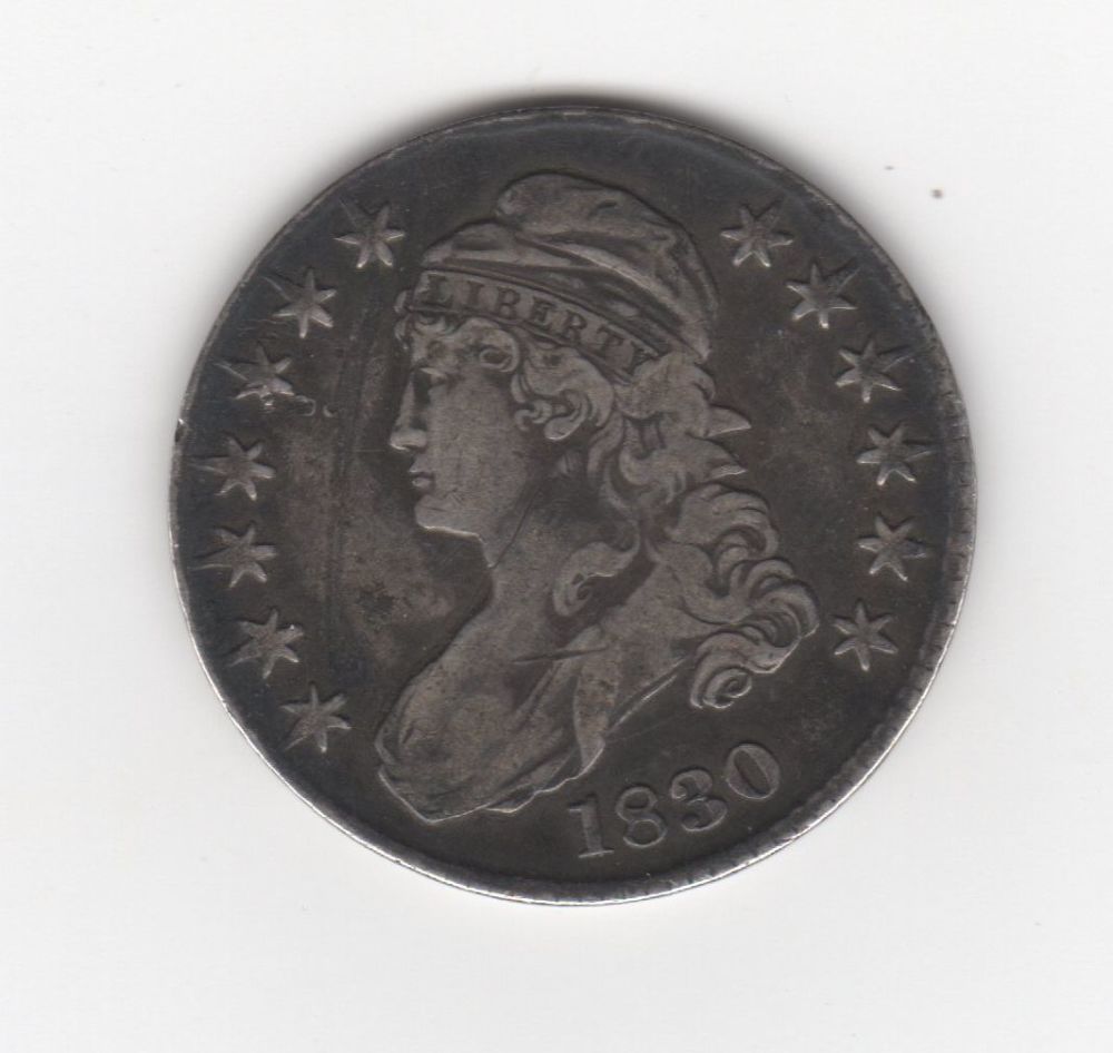 1830-Bust-Half