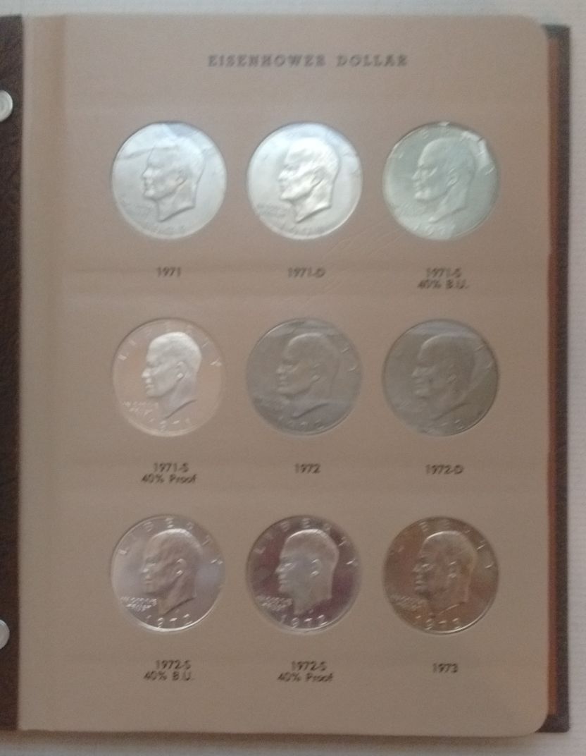 Completed-Two-Sets;-State-Quarters-And-Ike's